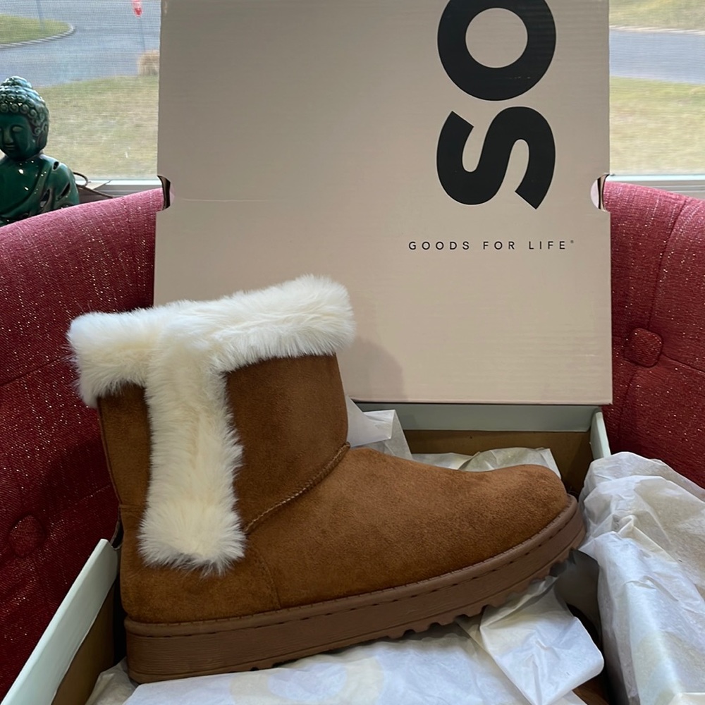 Sonoma Paulina Boot Chestnut